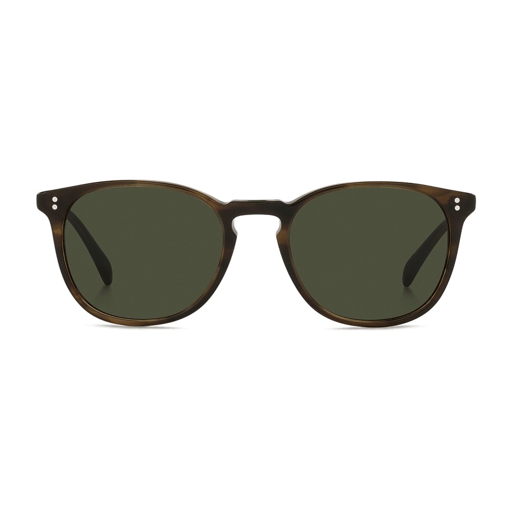 Oliver Peoples Unisex Round Sunglasses — Tortoise