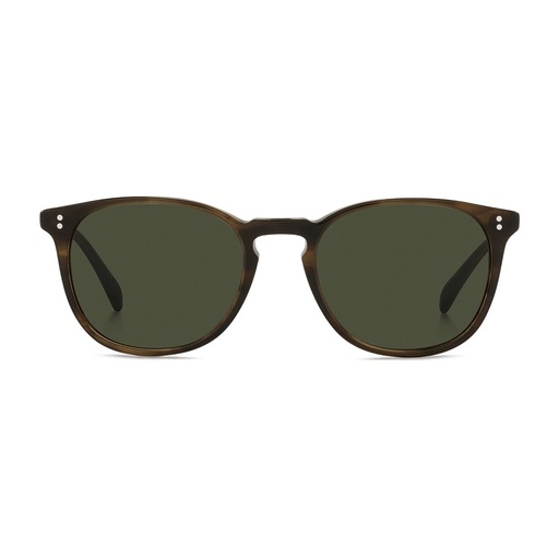 Oliver Peoples Unisex Round Sunglasses — Tortoise