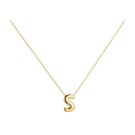 Ciel Letter Pendant Necklace